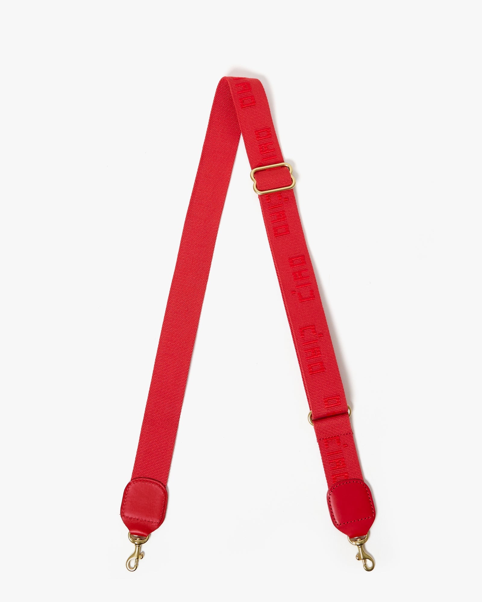 Adjustable Crossbody Strap in Super Red Tonal Ciao