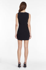 Load image into Gallery viewer, Puzzle Cutout Dress in Black
