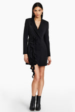 Load image into Gallery viewer, Parnell Blazer Dress in Black
