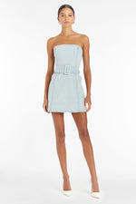 Load image into Gallery viewer, Fae Denim Dress in Iceberg

