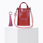 Load image into Gallery viewer, Ame Calf Leather Bag in Terra Blush
