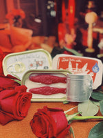 Load image into Gallery viewer, Tinned Fish Candle in Smoked Rose Water
