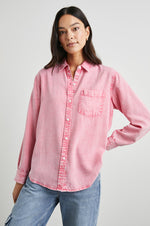 Load image into Gallery viewer, Barrett Shirt in Vivid Pink
