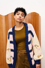 Load image into Gallery viewer, Dahlia Cardigan in Rose
