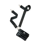 Load image into Gallery viewer, Bum Bag Crossbody in Black Patent
