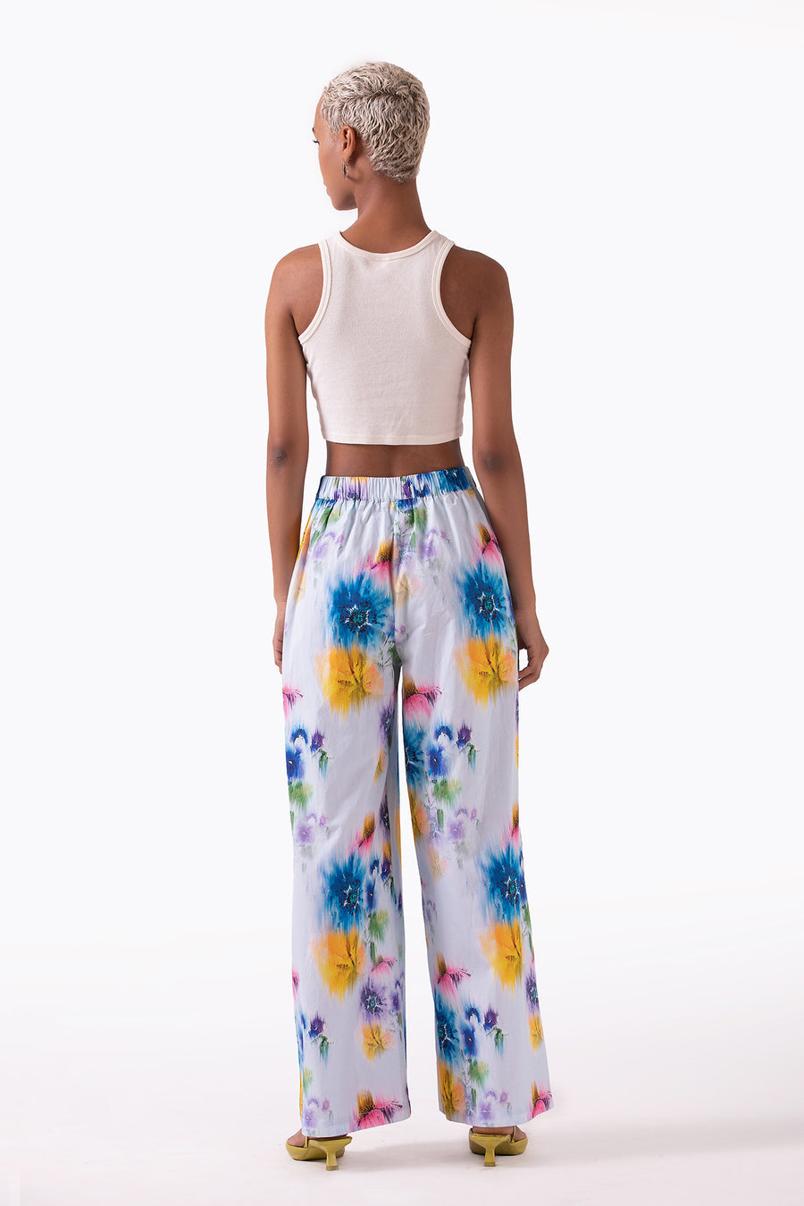 Lana Pant in Blue Sky Floral