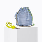 Load image into Gallery viewer, Bibi Perforated Calf Leather Bag in Sky Blue
