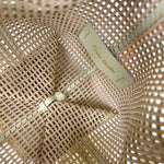Load image into Gallery viewer, Bibi Perforated Lamb Leather Bag in Gold Metallic
