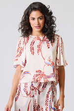 Load image into Gallery viewer, Rene Blouse in Cream
