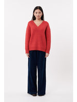 Load image into Gallery viewer, Dakota Sweater in Rouge
