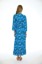 Load image into Gallery viewer, Honey Maxi Wrap Skirt in Pacifica
