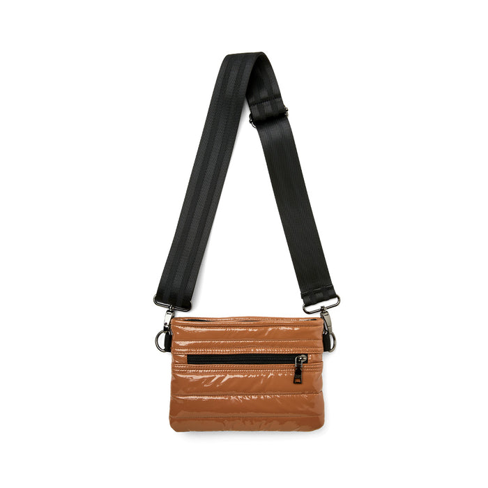 Bum Bag/Crossbody in Dark Nude Patent