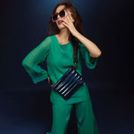Load image into Gallery viewer, Bum Bag 2.0 in Glossy Navy Patent
