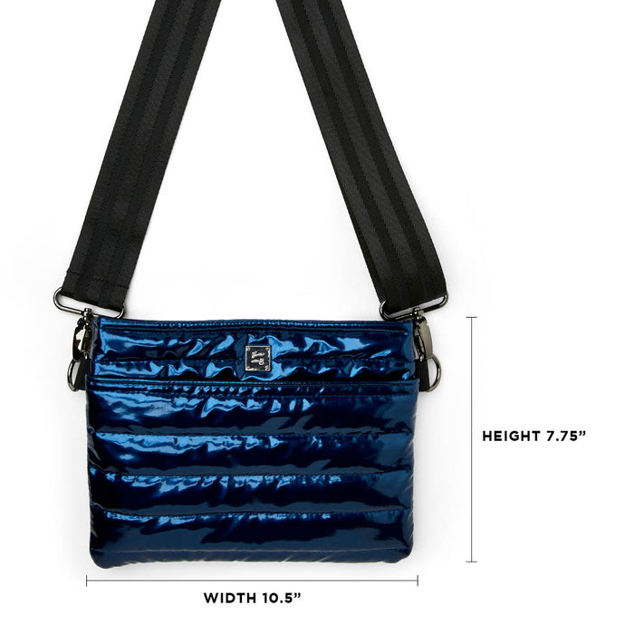 Bum Bag 2.0 in Glossy Navy Patent