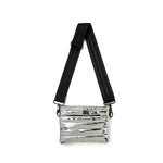 Load image into Gallery viewer, Bum Bag Crossbody in Silver Mirror
