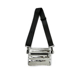 Load image into Gallery viewer, Bum Bag Crossbody in Silver Mirror
