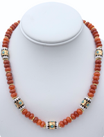 Load image into Gallery viewer, By the Sea Necklace in Terracotta
