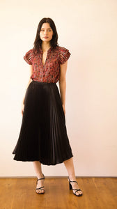 Kaz Top in Merlot Moonbeam