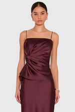Load image into Gallery viewer, Maci Top in Oxblood
