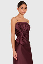 Load image into Gallery viewer, Maci Top in Oxblood
