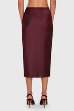 Load image into Gallery viewer, Maci Skirt in Oxblood

