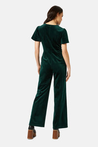 Corrie Bratter Corduroy Jumpsuit in Black