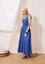 Load image into Gallery viewer, Toto Dress in Electric Blue
