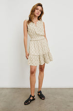 Load image into Gallery viewer, Cindy Dress in Ivory Zanzibar
