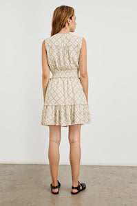 Cindy Dress in Ivory Zanzibar