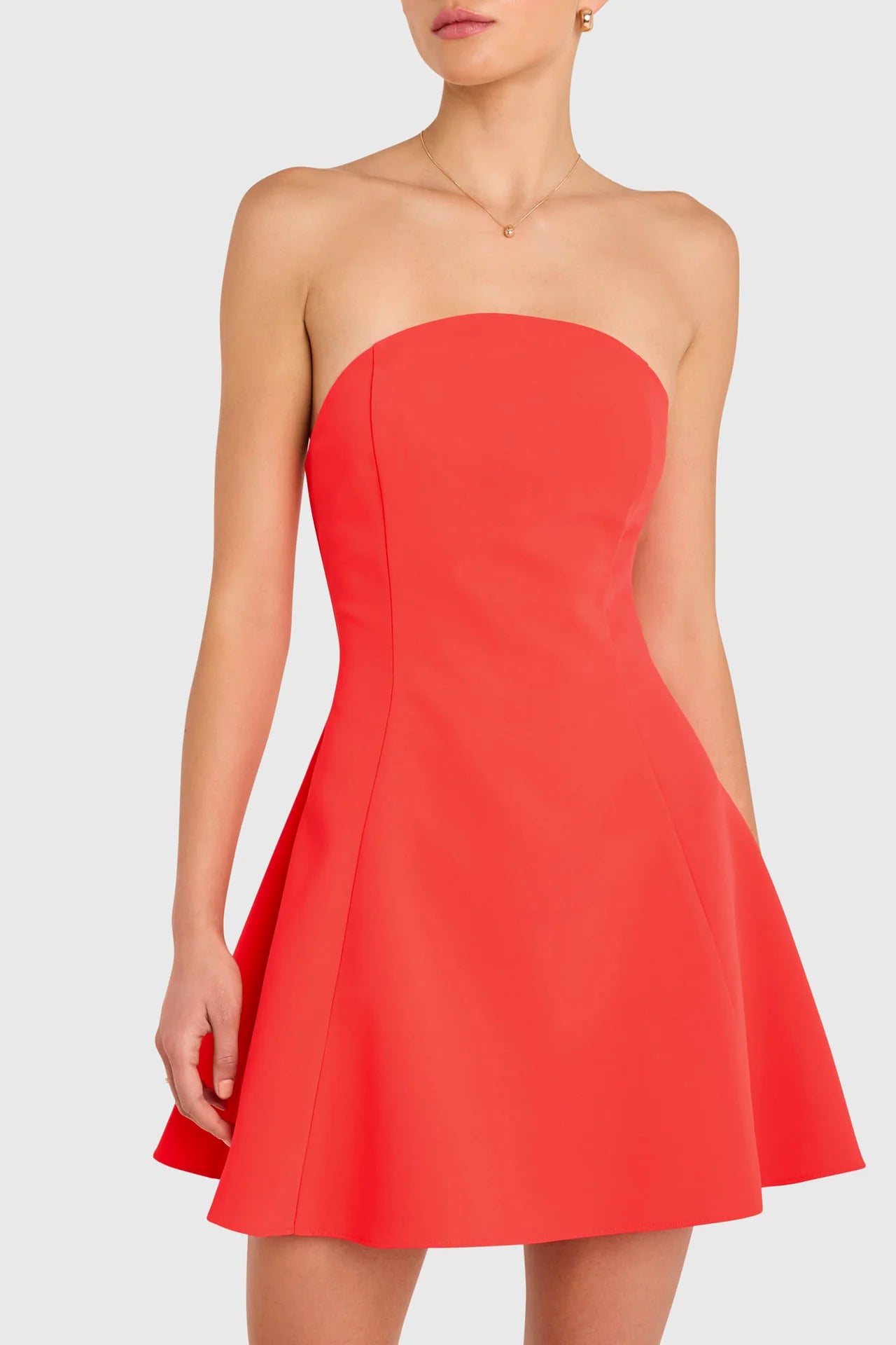 Romilly Dress in Crimson