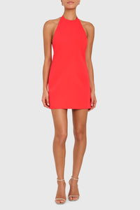 Donahue Dress in Crimson