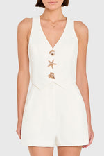 Load image into Gallery viewer, Paltrow Vest in Ivory
