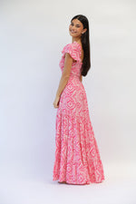Load image into Gallery viewer, West Maxi Dress in Hibiscus
