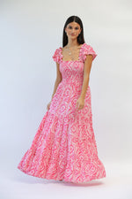 Load image into Gallery viewer, West Maxi Dress in Hibiscus
