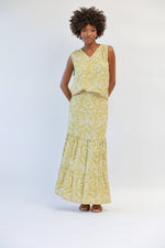Load image into Gallery viewer, Atlas Maxi Skirt in Sweet Grass
