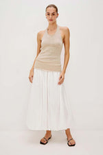 Load image into Gallery viewer, Cala Skirt in White
