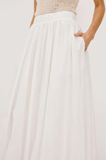 Load image into Gallery viewer, Cala Skirt in White
