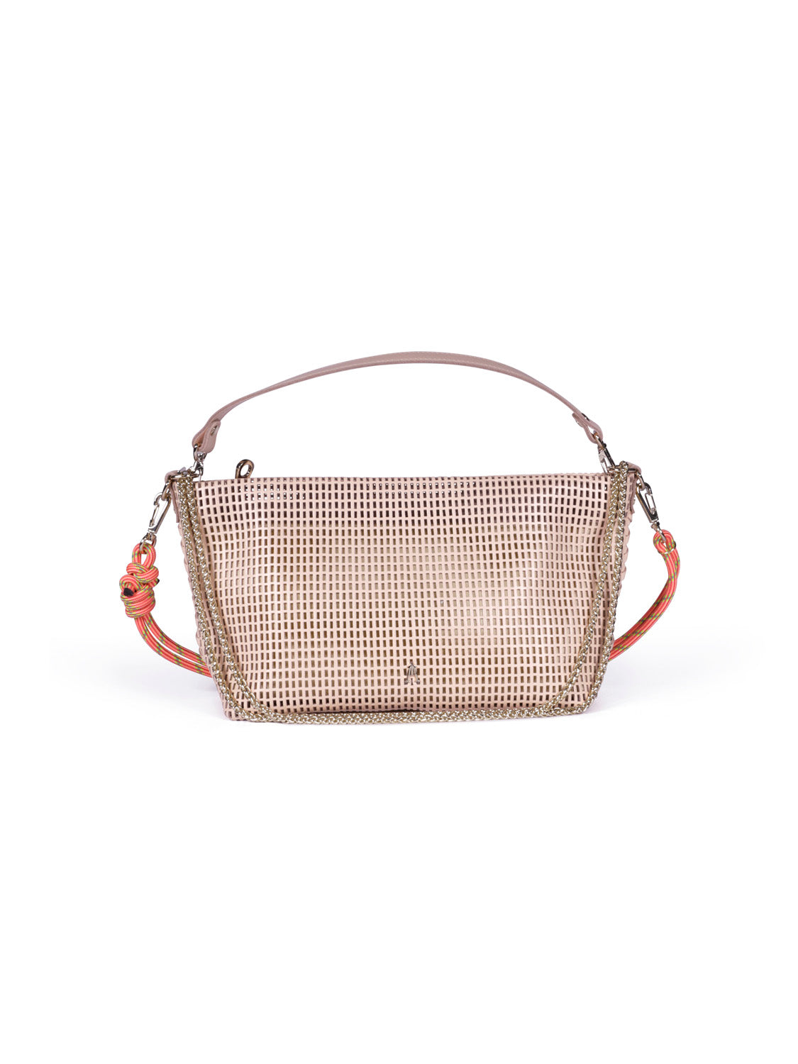 Coco Calf Leather Bag in Peach