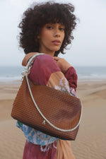 Load image into Gallery viewer, Coco Calf Leather Bag in Tan
