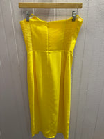Load image into Gallery viewer, Chamberlain Dress in Electric Yellow
