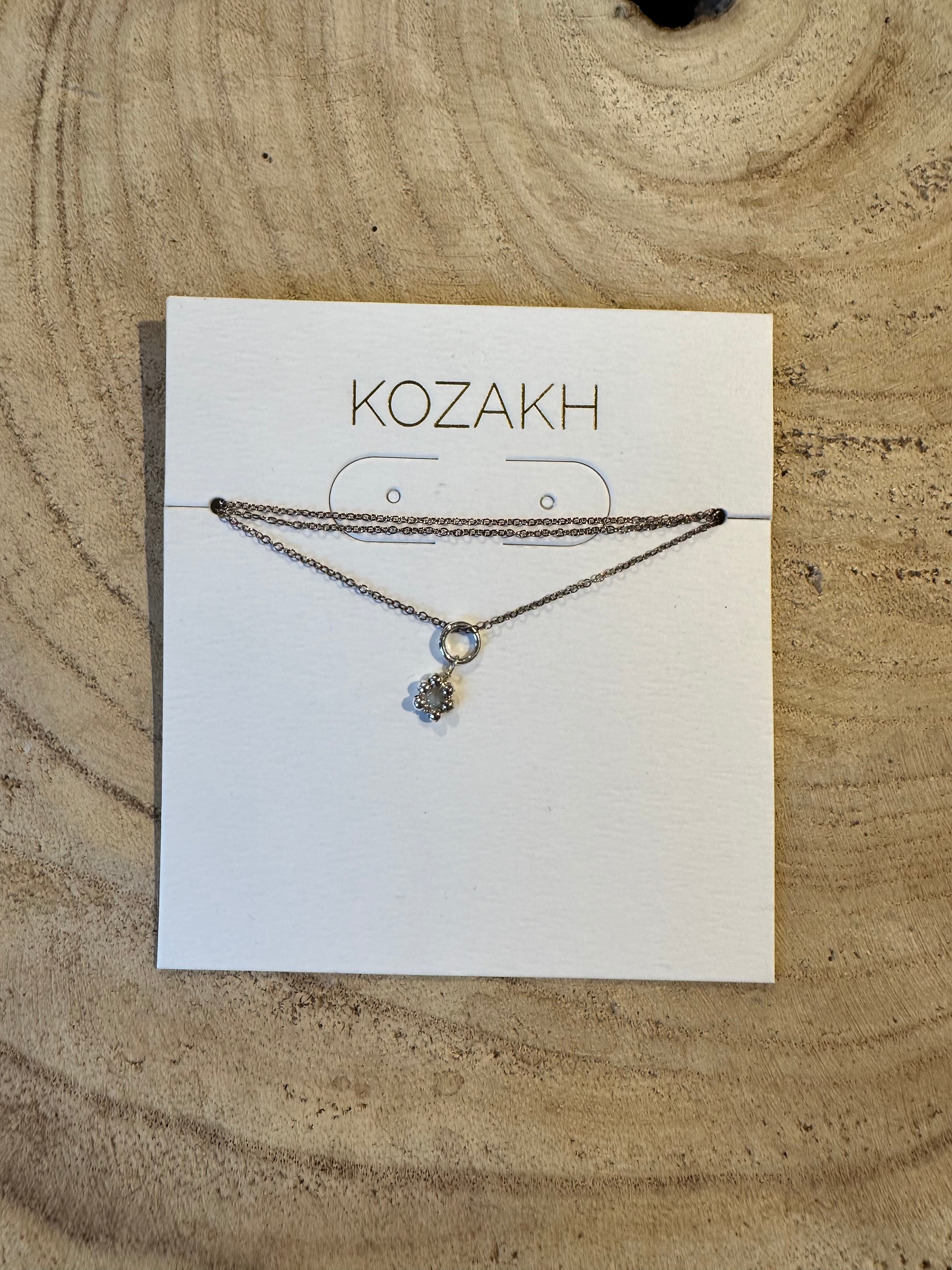 Flowercita Necklace in Quartz/Silver