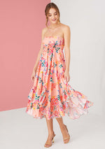 Load image into Gallery viewer, Dalia Skirt/Dress in Rainbow Floral
