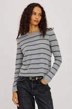 Load image into Gallery viewer, Davie Sweater in Heather Sky
