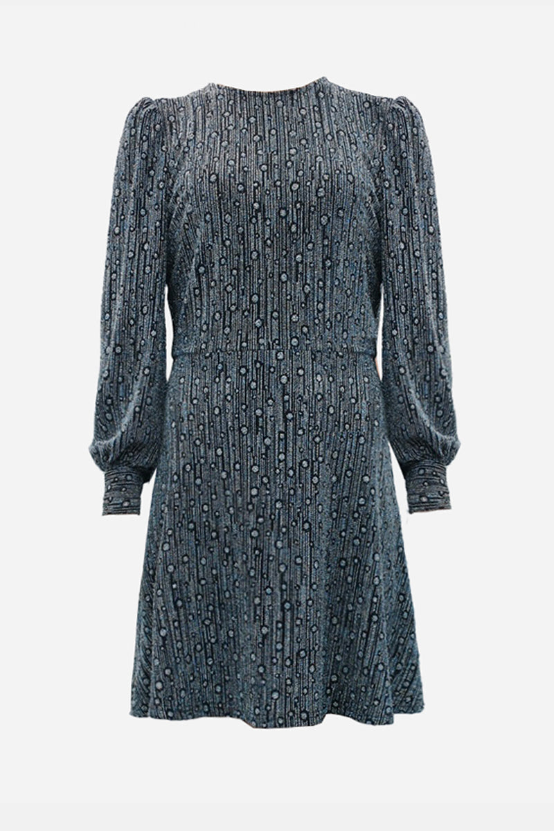 Moira Dress in Blue
