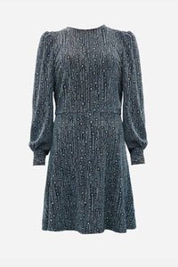 Moira Dress in Blue