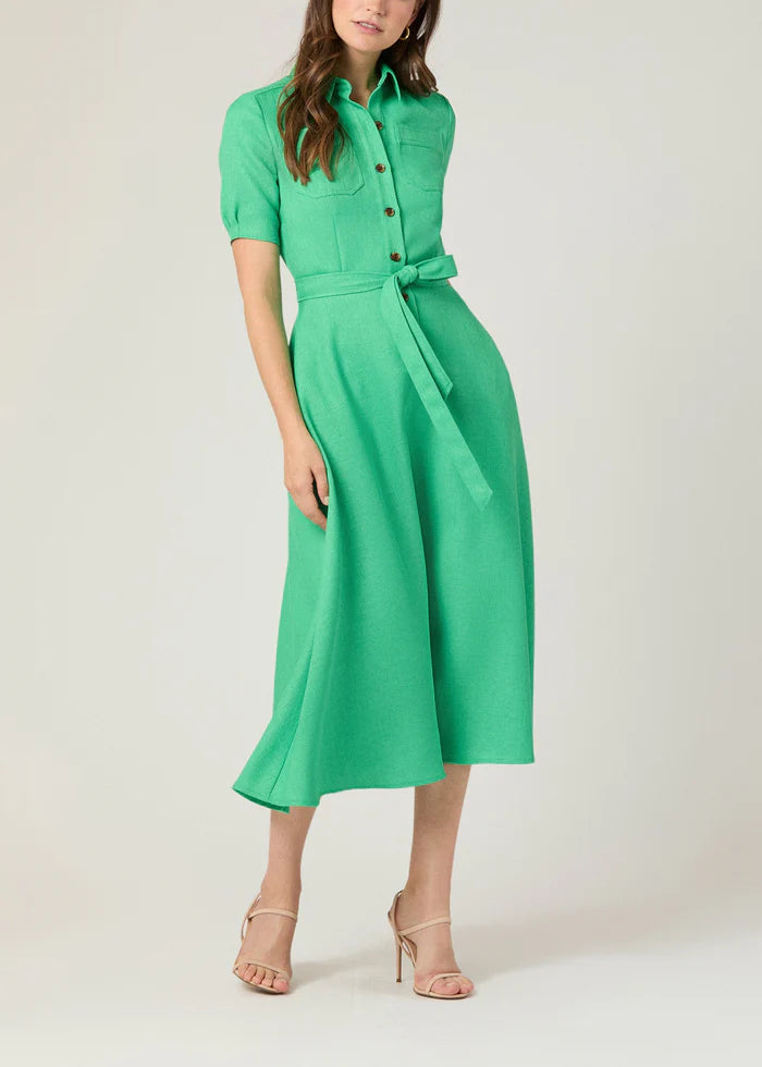 Dillon Dress in Spring Green
