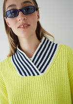 Load image into Gallery viewer, Marinero Sweater in Yellow
