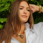 Load image into Gallery viewer, Sign of the Times Necklace in Tigers Eye
