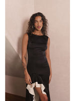 Load image into Gallery viewer, Primrose Maxi Dress in Black/Ivory
