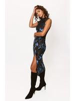 Load image into Gallery viewer, Darby Maxi Dress in Black/Navy
